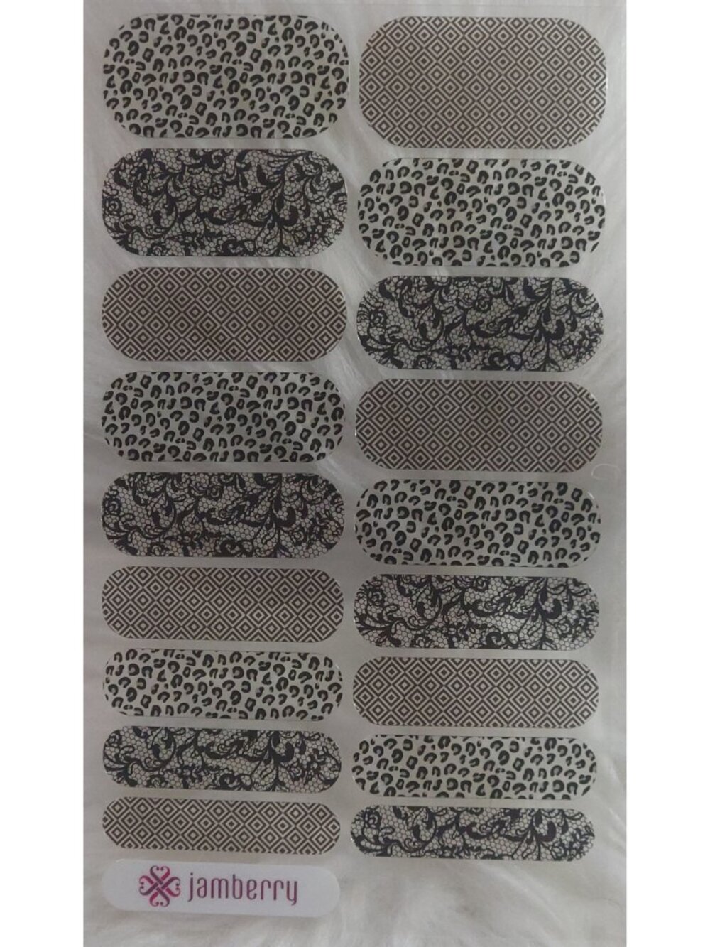 Jamberry Nail Wraps, Style Box Exclusive, Full Sheet